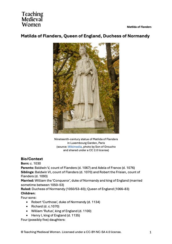 Matilda of Flanders